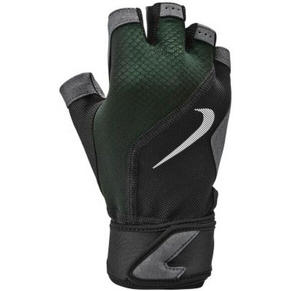 Nike MensFingerless Gloves / Black/Gray